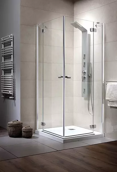 Cortinas para ducha: cortinas de tela y otros modelos para ducha. ¿Cómo recogerlos? 10296_29