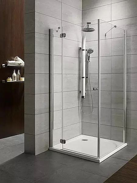 Штори для душової кабіни: тканинні штори та інші моделі для душової кабінки. Як їх підібрати? 10296_31