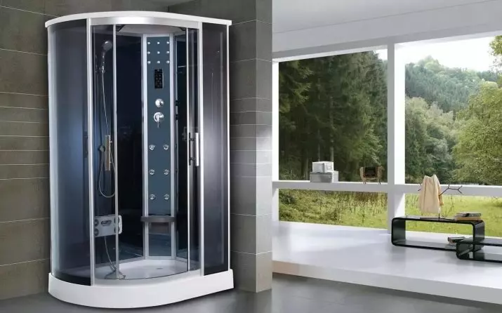 Les dimensions estàndard de la cabina de dutxa: ample, profunditat i alçada. Com triar la mida òptima? 10297_10