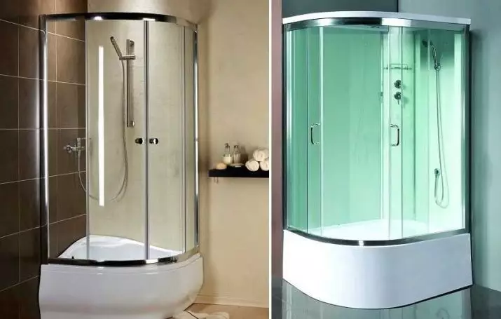 Les dimensions estàndard de la cabina de dutxa: ample, profunditat i alçada. Com triar la mida òptima? 10297_3