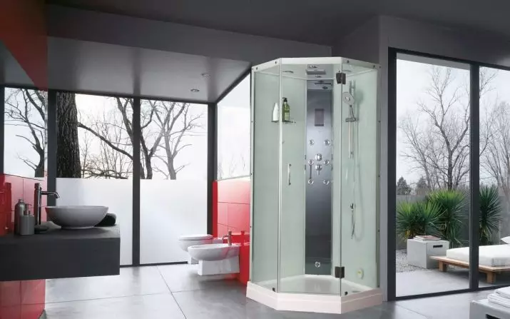 Les dimensions estàndard de la cabina de dutxa: ample, profunditat i alçada. Com triar la mida òptima? 10297_5