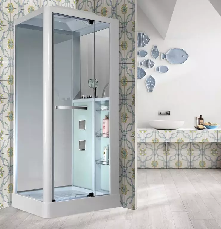 Kabina Shower 90 cm: Model 90x90, 90x100, 70x90, 110x90, 100x90 û Serişteyên Hilbijartin 10298_21