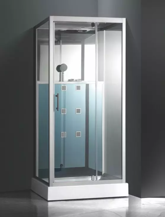 Vrata za tuš kabinu: tonirana vrata i plastika s uzorkom, iz Italije i drugih zemalja, otvaranje vrata i drugih modela 10312_8