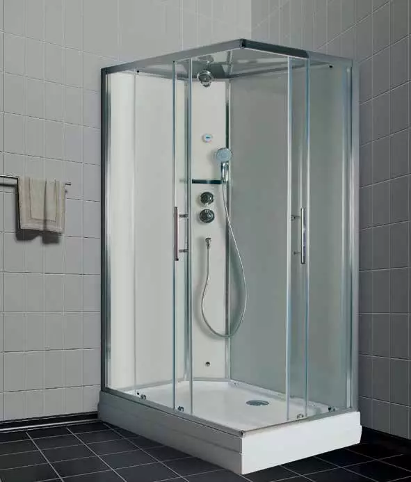 Timo Shower Cabins: Funksjes fan Finske kabine, hoeke húskes 90x90 sm mei hege en leech pallet en oare modellen út Finlân 10313_31