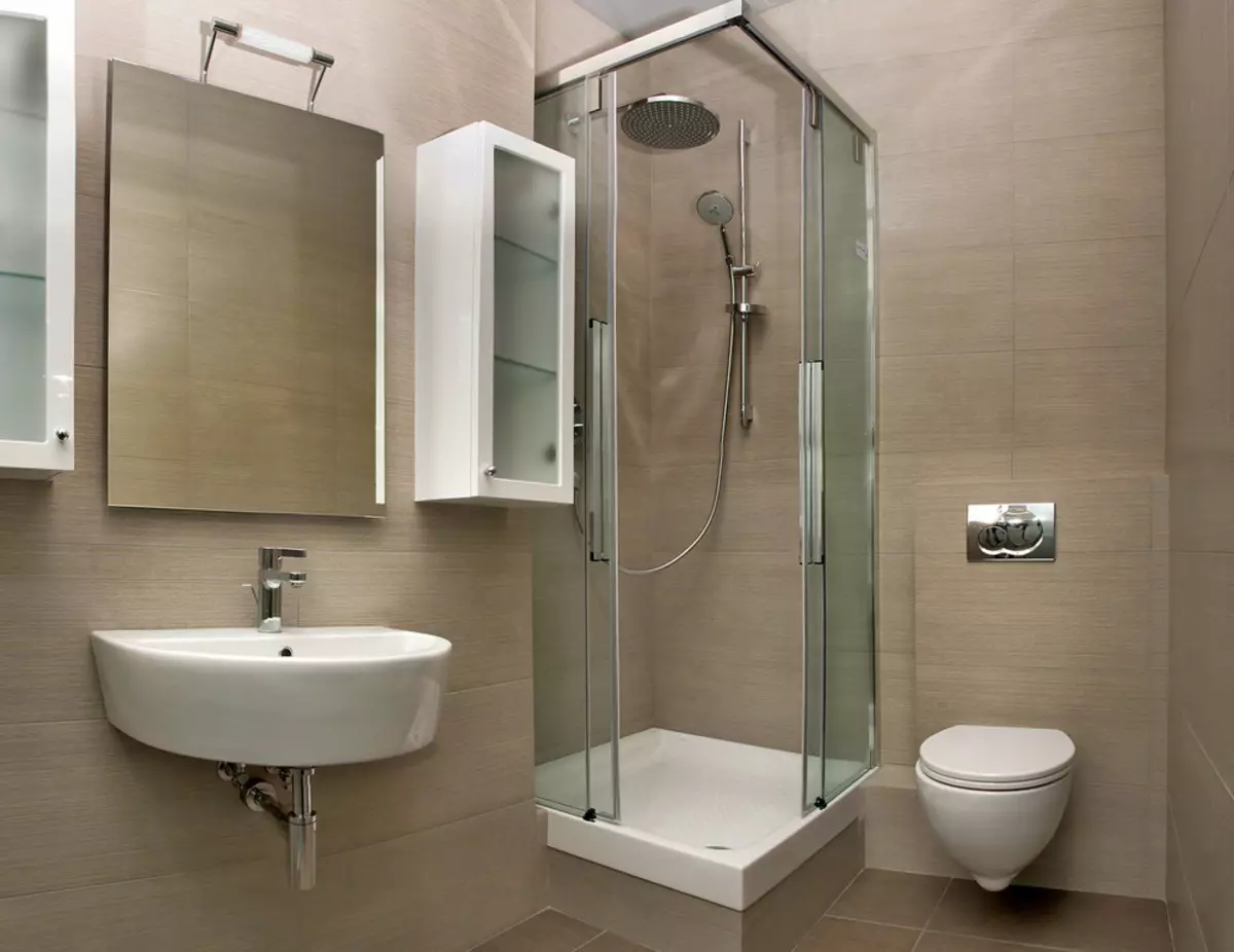 Fyrkantig duschkabin: 80x80, 90x90, 100x100 cm och andra storlekar, låga pallstugor, främre ingång, tak och annat 10320_3