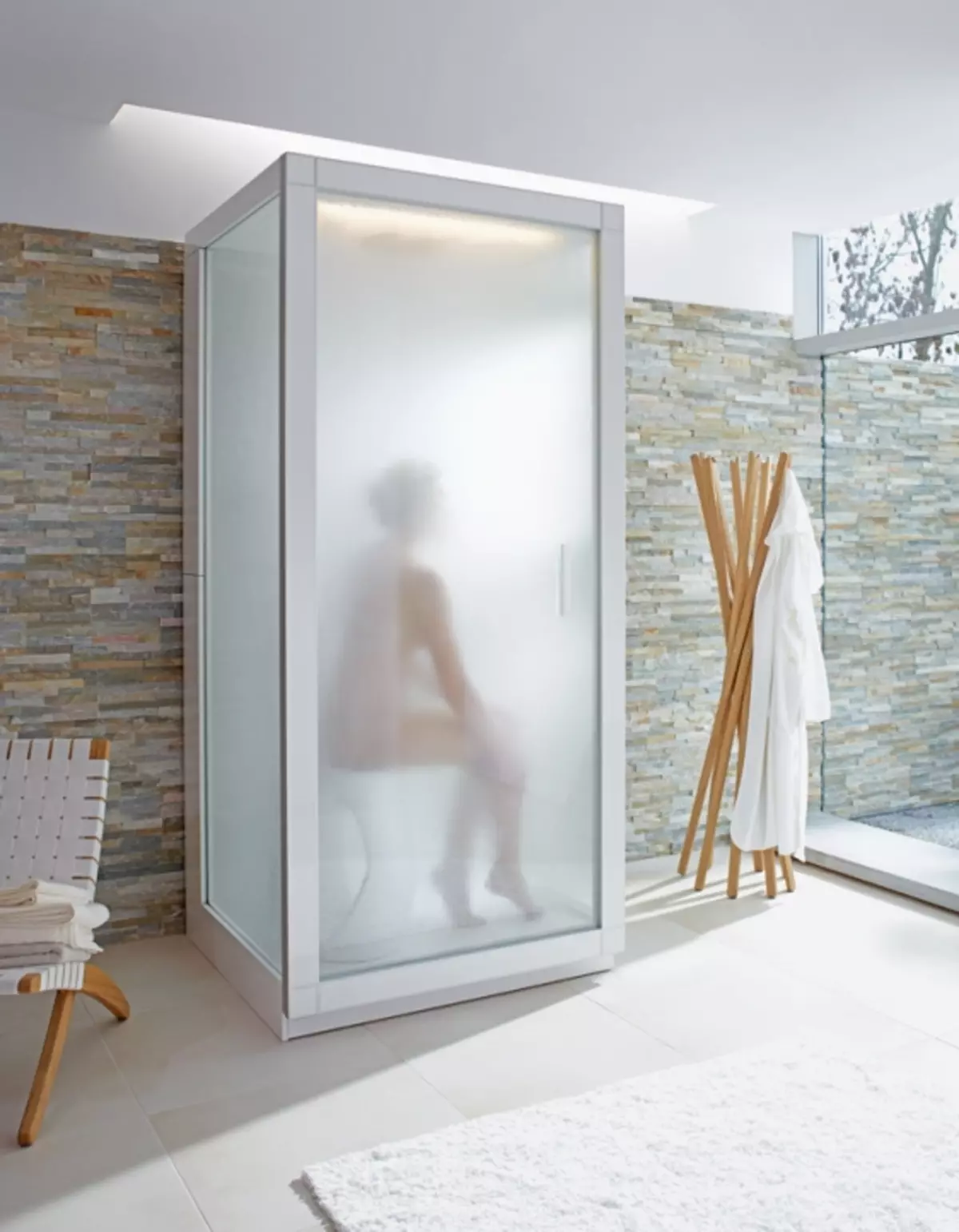 Cabina de dutxa amb generador de vapor: models amb bany de vapor turc i bany, amb sauna Hamam i finlandesa, altres opcions. Referentacions 10322_5
