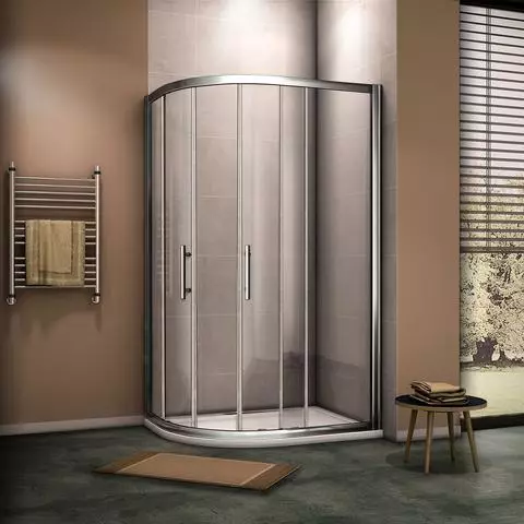 矩形淋浴舱：尺寸70x100和110x80，120x80和120x90，70x90等，带托盘的其他窄和宽型号 10326_34