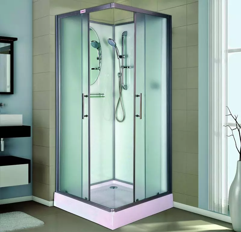 Almanya'dan duş kabinleri: Duş kabini Almanca üretimi, premium sınıf modellerinin gözden geçirilmesi ve diğer özellikleri 10332_13