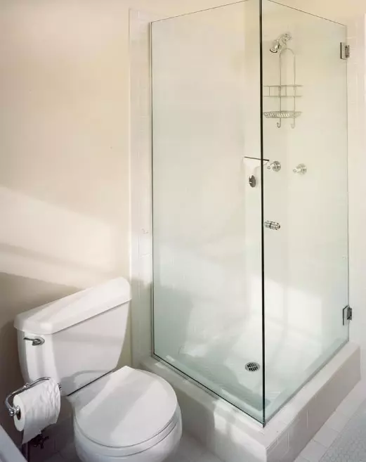 Cabinas abiertas de ducha: sin techo y paleta baja de 90x90 cm, modelos angulares, tamaños 100x100 y 120x80 cm, otros modelos para el baño 10334_50