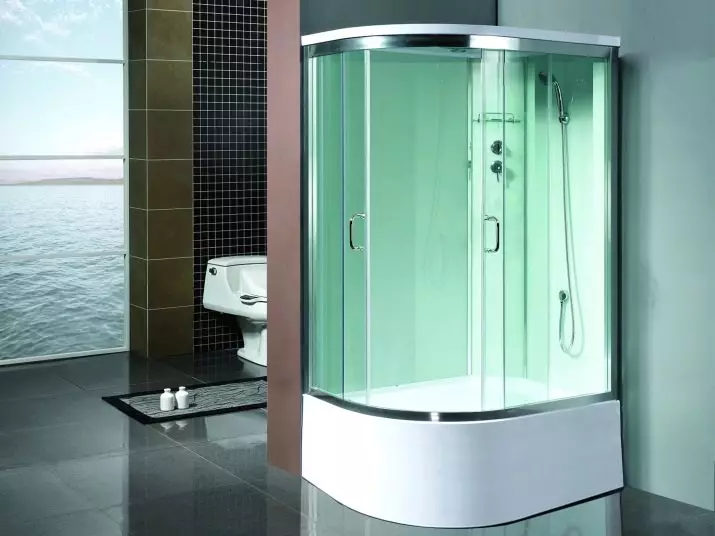 Cabine de duche Luxus: revisão dos modelos da República Checa. Tamanhos, dispositivo e funções 10336_23