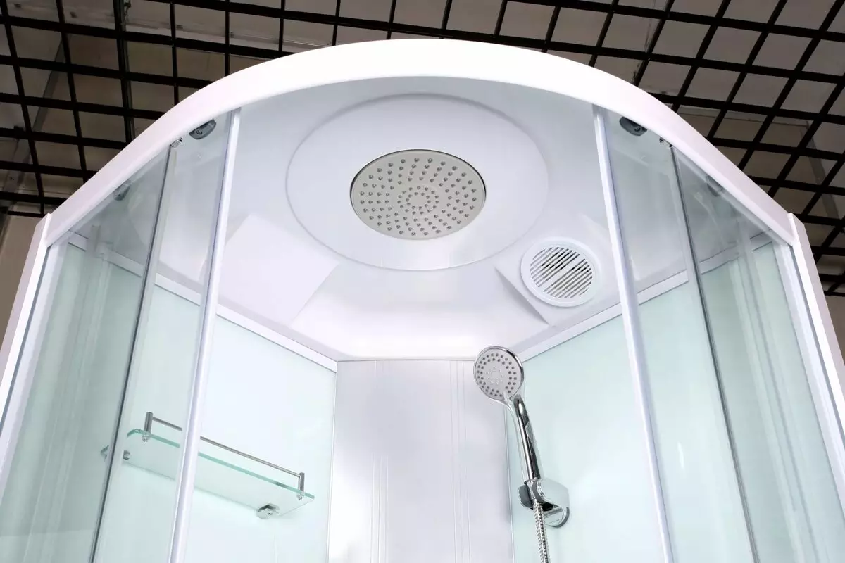 Cabină de duș Luxus: Revizuirea modelelor din Republica Cehă. Dimensiuni, dispozitiv și funcții 10336_7