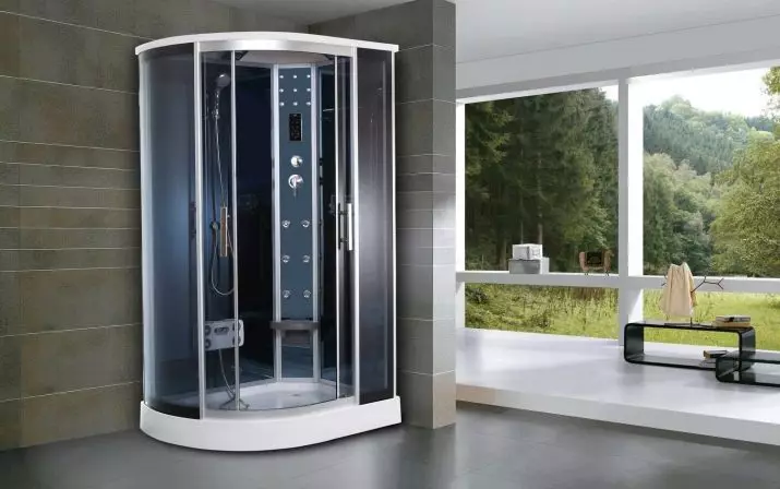 Cabină de duș Luxus: Revizuirea modelelor din Republica Cehă. Dimensiuni, dispozitiv și funcții 10336_9