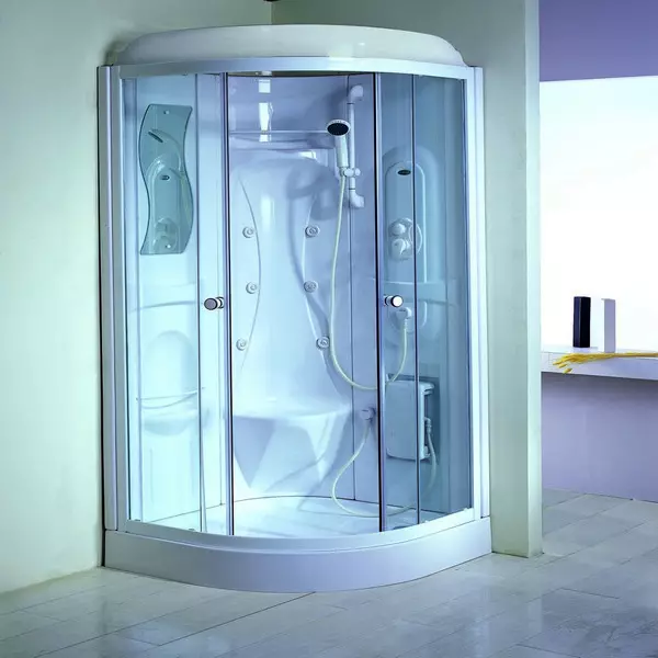 Appollo dush kabina: kabina kat me banjo dhe modele të tjera. Avantazhet dhe disavantazhet e tyre. Si të zgjidhni një kabinë? 10338_19