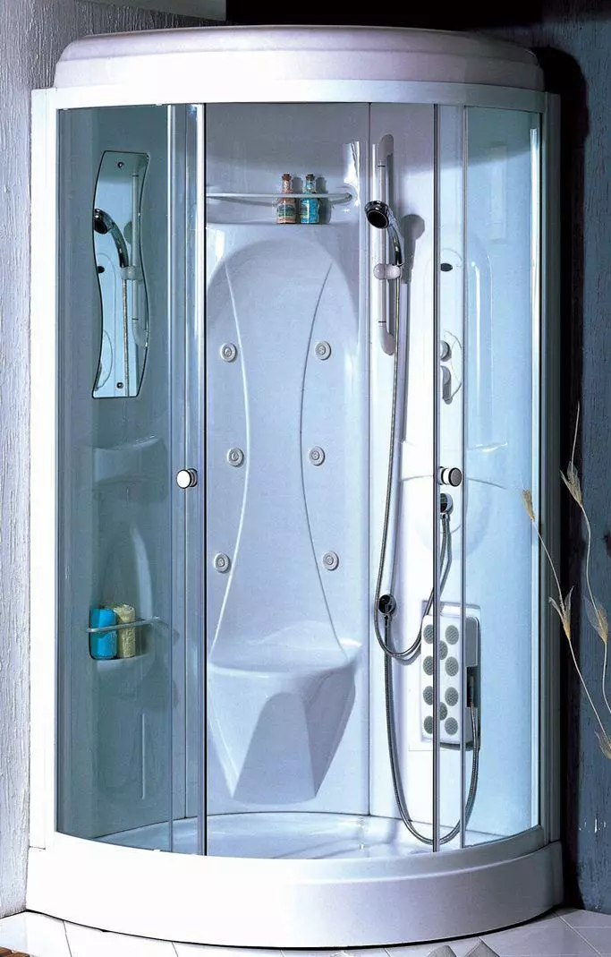 Appollo dush kabina: kabina kat me banjo dhe modele të tjera. Avantazhet dhe disavantazhet e tyre. Si të zgjidhni një kabinë? 10338_32