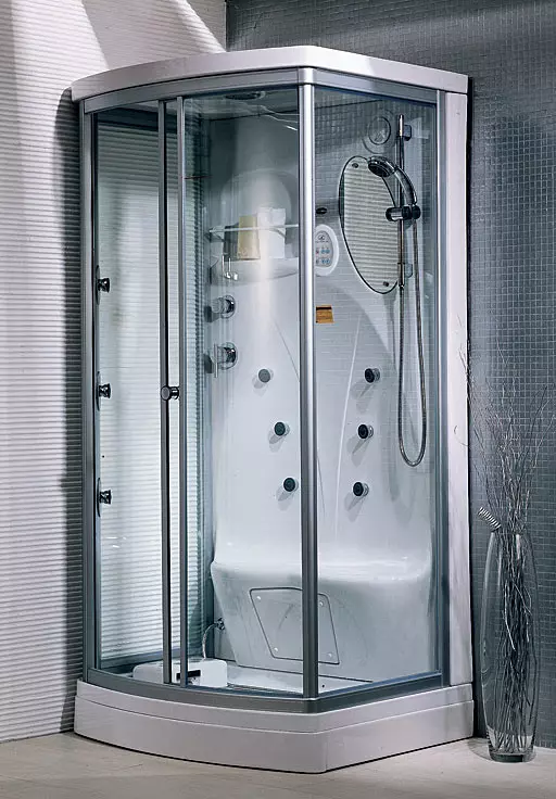 Sprchové kabiny Appollo: Podlahové kabiny s koupelnou a dalšími modely. Jejich výhody a nevýhody. Jak si vybrat kabinu? 10338_34
