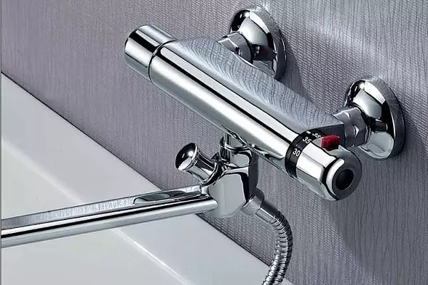 욕조 믹서 : 샤워, 청동 및 황동, 온도 조절기 모델, Hansgrohe 및 기타 브랜드 10344_29