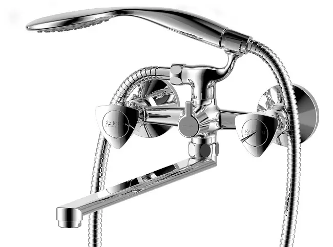 Bath Mixers: Options with Shower, Bronze and Brass, Thermostatic Models, Hansgrohe and Other Brands 10344_34