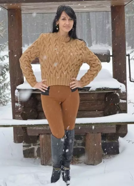 Irish Sweater (70 Mifananidzo): Models eswaters neIrish Patheni 1034_70