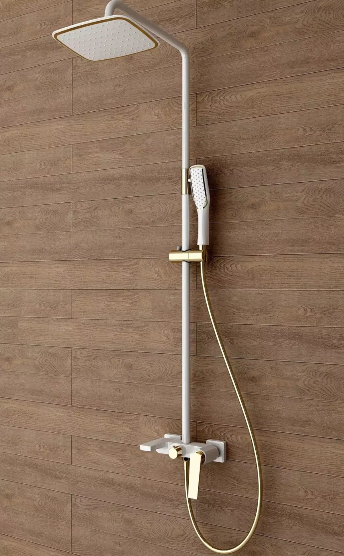 带拼写的淋浴架：浴室系统与顶部淋浴，面板长而旋转扭曲，耳机的选择 10377_21