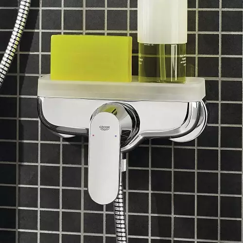 Sandless dusjkraner: Funksjoner av enhånds veggblandere for badekar og dusjmodeller uten tut 10379_8