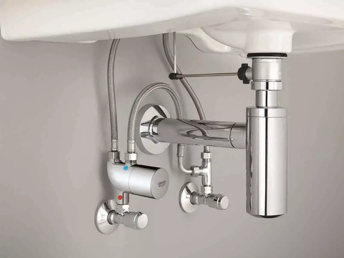 Mezcladores para fregadero con ducha higiénica: para lavabo superior, alto y de una sola arte, bronce y blanco, grohe y otras marcas 10382_5