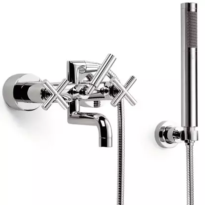 Смесители за мивка с хигиенна душ: за въздушен мивка, високо и еднозременен, бронз и бял, GROHE и други марки 10382_9