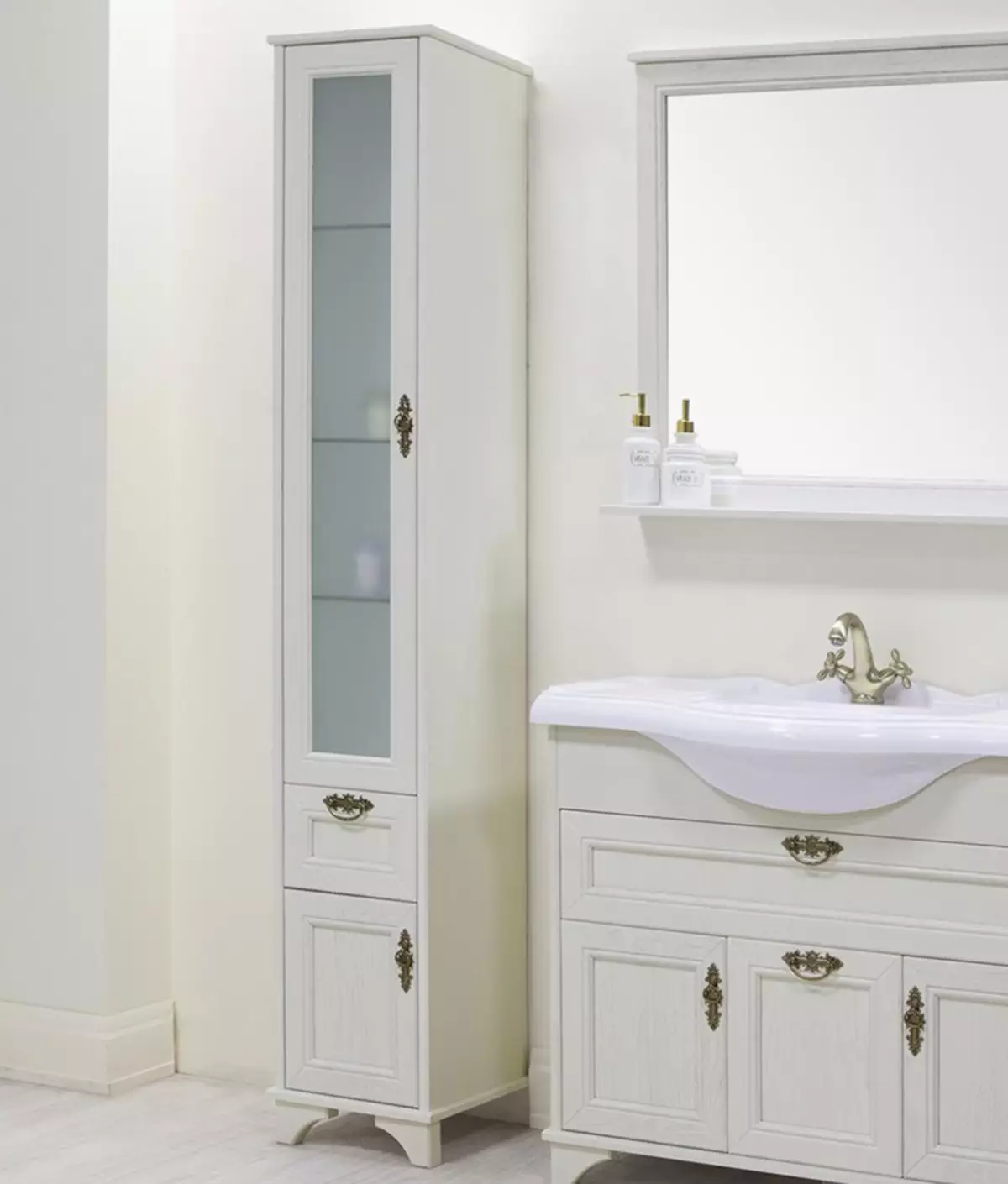 浴室鉛筆：寬度寬的櫃子寬，深度為20厘米，窄幅窄，尺寸為30厘米，50厘米，60厘米和35厘米，戶外，紅色和白色 10387_75