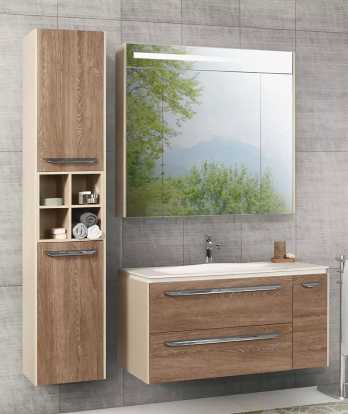 Bathroom Pencil: Overview of cabinets 25 cm wide and a depth of 20 cm, narrow models and with dimensions of 30 cm and 50 cm, 60 cm and 35 cm, outdoor, red and white 10387_78