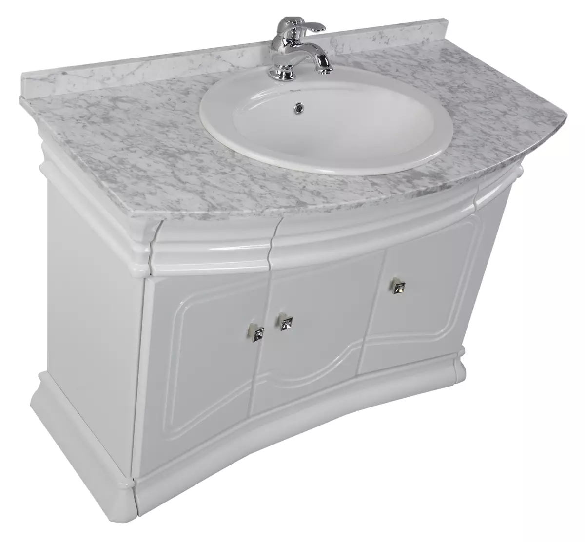 Tabletop v kúpeľni pod umývadlom (67 fotografií): z dlaždíc a mozaikových, akrylových a vlhkosti odolných voči dlaždice a ďalšie možnosti. Optimálna výška tabuľky pod umývadlom 10393_48