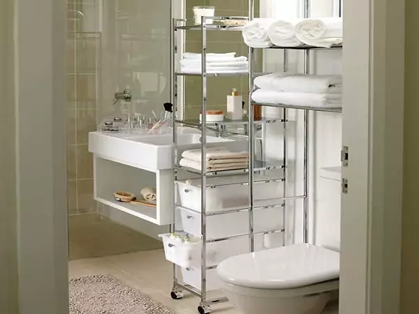 Nehrđajućeg čelika police za kupaonicu: kutak nehrđajućeg čelika, zidne, usisna šalice i drugi. Kako odabrati? 10404_27