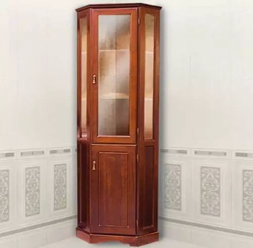 Kasus sudut di kamar mandi: ikhtisar lemari lantai dan terpasang, ukuran 30 cm dan 40 cm 10406_25