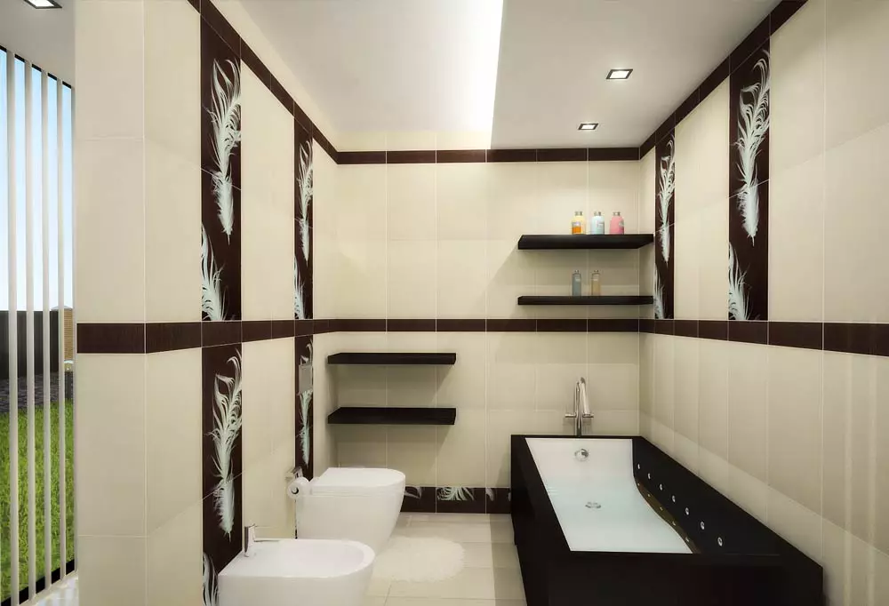 قفسه چوبی برای حمام: قفسه های چوبی نصب شده در حمام، گوشه و سینک، گزینه های دیگر 10407_13
