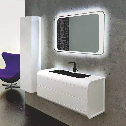 Set Bathroom (45 wêne): Serokên Italiantalî û markayên din. Meriv çawa meriv bi makîneya şuştinê re hevrêz dike? 10422_35