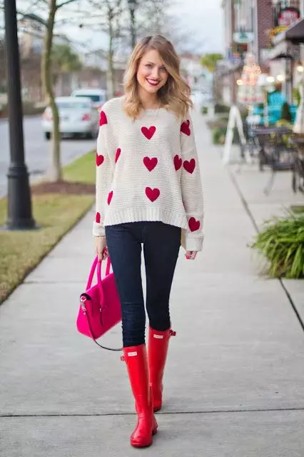 Sweater de Oversiz (89 fotos): Que usar unha camisola surround, sen modelos de moda 1043_44