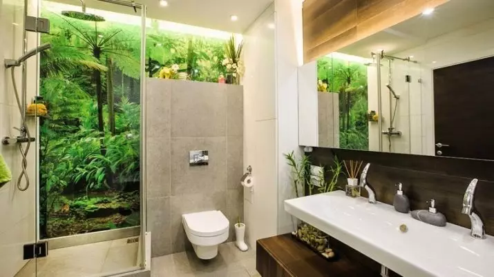 Thiết kế phòng tắm kết hợp 6 mét vuông. M (77 ảnh): Thiết kế nội thất với nhà vệ sinh, bố trí bồn tắm 2 x 3 mét 10454_70
