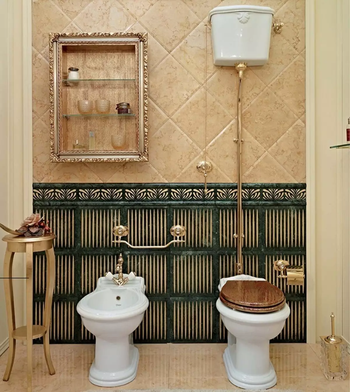 卫生间碗（90张照片）：美国沥水和虹吸式系统的结构，没有液压组件的型号。谁发明了厕所？侧面支撑概述和真空厕所 10456_73