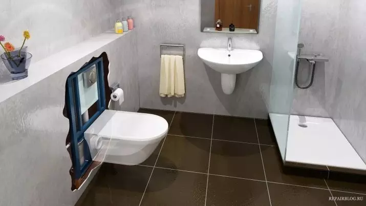 Anläggningar för toaletten GROHE: Översikt över Solido och Rapid SL-installationssatser för upphängda toaletter med en spolknapp, storleken på låga och hörnsystem 10473_14