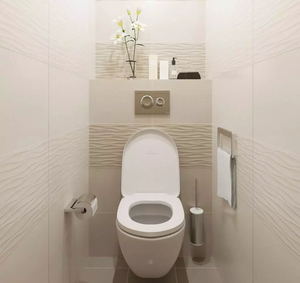 Borste för toalett (47 foton): Översikt över golv toalettborstar med stativ och hängande väggmonterad borste för toalett, välj silikon och keramiska hjältar 10477_31