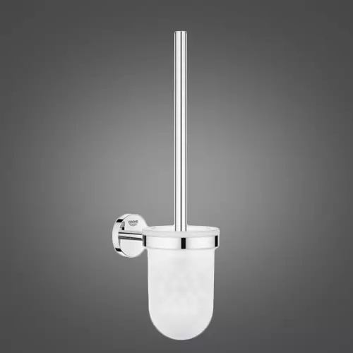Borste för toalett (47 foton): Översikt över golv toalettborstar med stativ och hängande väggmonterad borste för toalett, välj silikon och keramiska hjältar 10477_36