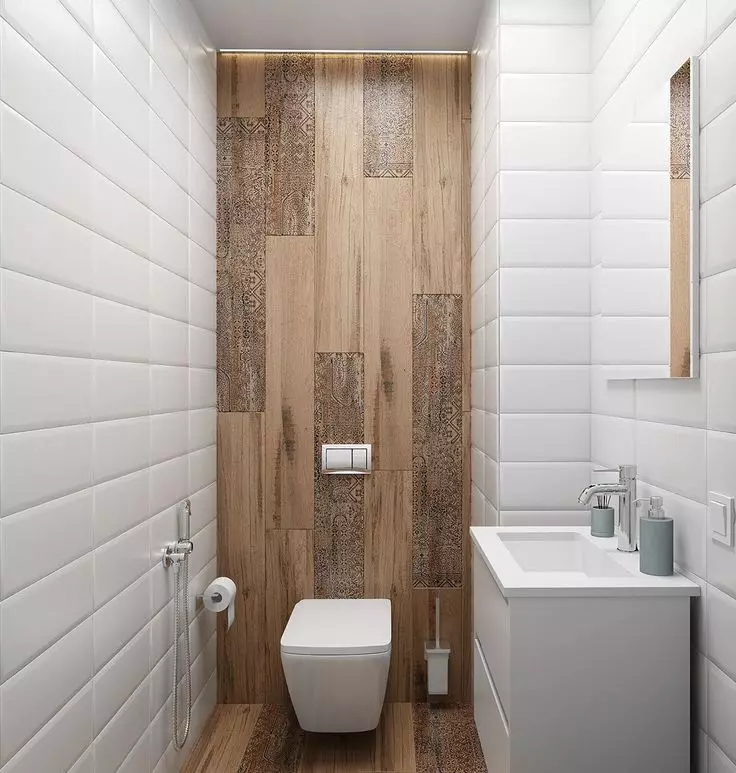 Borste för toalett (47 foton): Översikt över golv toalettborstar med stativ och hängande väggmonterad borste för toalett, välj silikon och keramiska hjältar 10477_43