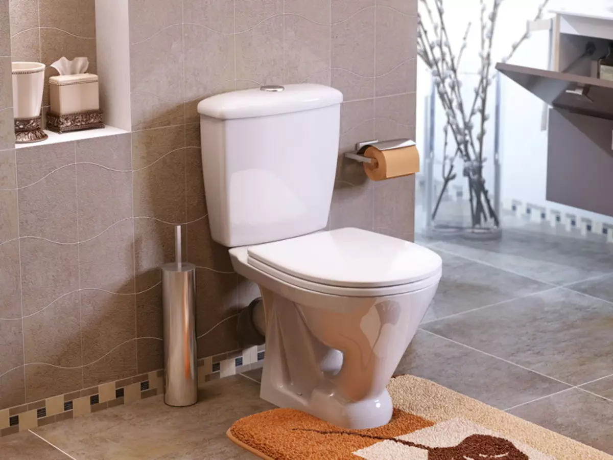 WC-kulho hyllyllä (38 kuvaa): Valitse ulkona ja keskeytetty malleja, joiden hylly kulhoon. Modernit värimallit sisätiloissa 10490_17