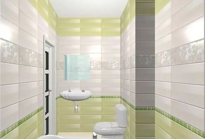 Ngjyrat e tualetit (76 foto): Përdorimi i të bardhë dhe gri, të kuq dhe të gjelbër, blu dhe të verdhë, të verdhë dhe ngjyrë bezhë në hartimin e tualetit 10500_27