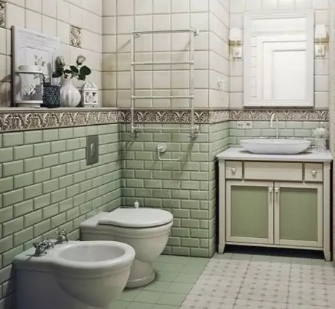 رنگ توالت (76 عکس): استفاده از سفید و خاکستری، قرمز و سبز، آبی و سبز، آبی و زرد، نور و بژ در طراحی توالت 10500_45