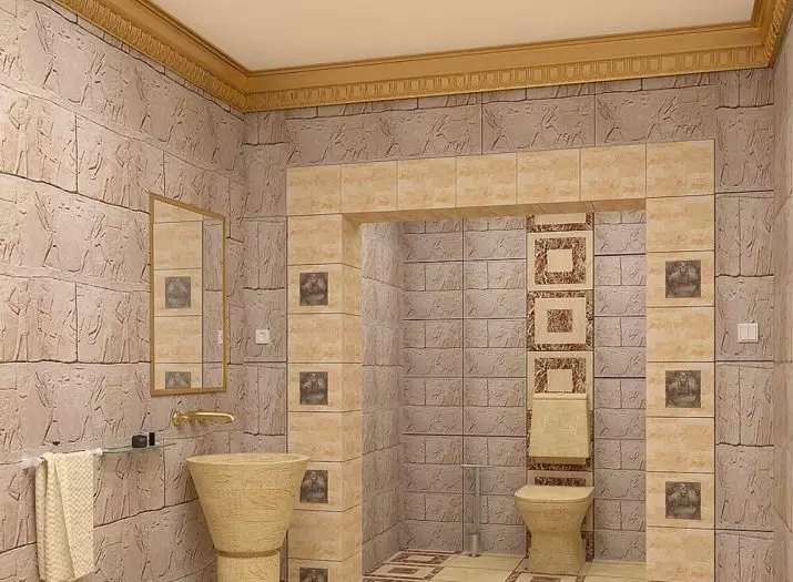 WC školjke (50 fotografija): toaleti u Scandinavskom stilu i Provence stilu, high-tech i ecosil, u moru, rustikalni i drugi stilovi 10507_42