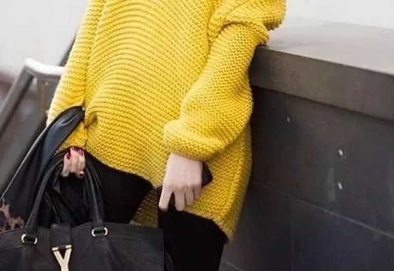Co nosić żółty sweter (78 zdjęć) 1050_78