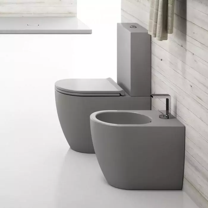 रंगीन शौचालय (53 फोटो): ग्रे और लाल, भूरे और मैट सफेद, नीले और हरे रंग के शौचालय के कटोरे का अवलोकन, निलंबित शौचालय के कटोरे के रंग 10512_27