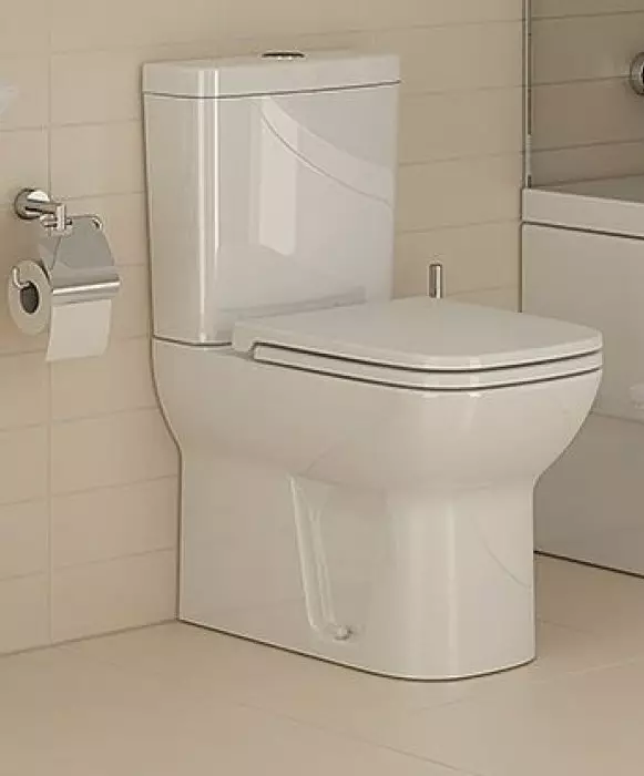 ВИТРА тоалети: Карактеристике суспендоване и бесне турске тоалете, преглед модела Зентрум и Сенто, Аркитект угаони тоалет са поклопцем и на отвореном серенада, прегледи 10522_15