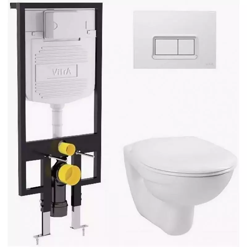 VITRA Toalete: Caracteristici de toalete turcești suspendate și furioase, revizuirea modelelor Zentrum și Sento, Arkitekt Corner Toaletă cu capac și outdoor Serenada, recenzii 10522_30
