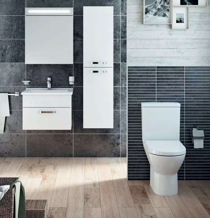 VITRA Toalete: Caracteristici de toalete turcești suspendate și furioase, revizuirea modelelor Zentrum și Sento, Arkitekt Corner Toaletă cu capac și outdoor Serenada, recenzii 10522_9