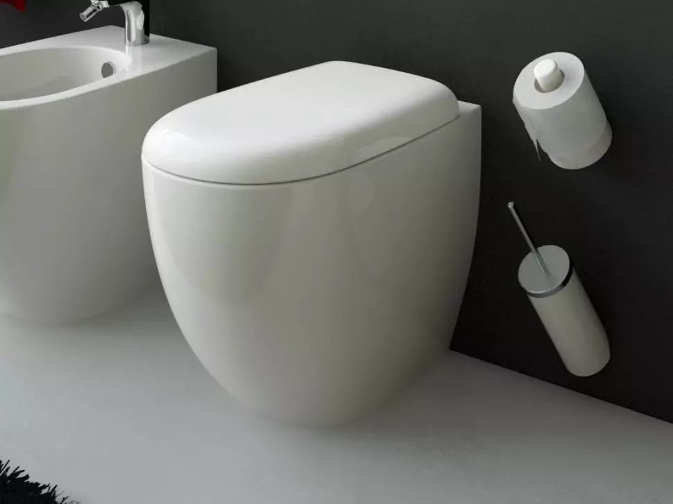 Col de toilette avec libération oblique: roulement importé Unitaz-compact, coin édition, toilettes compactes câblées et autres modèles avec libération oblique 10523_13